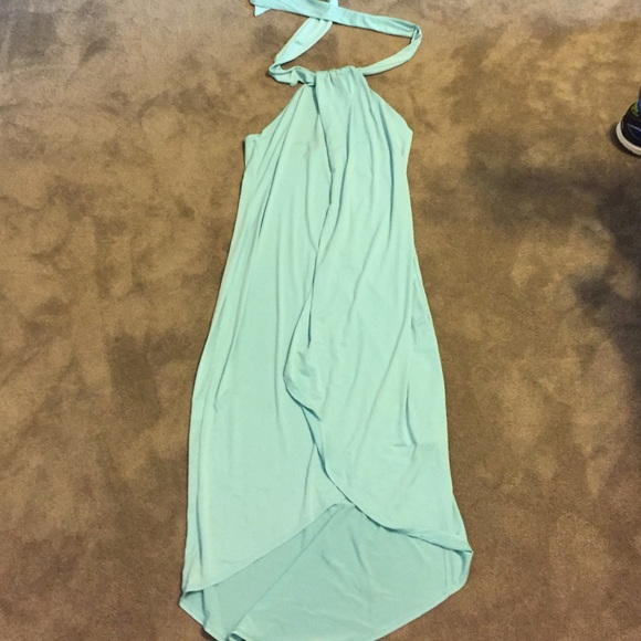 venus waterfall maxi dress