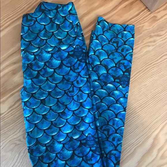 NWOT.Full length mermaid leggings ! - Picture 2 of 4