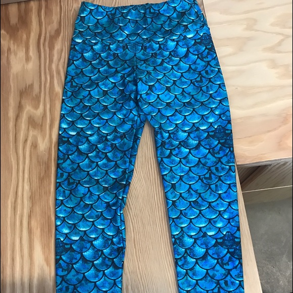 NWOT.Full length mermaid leggings ! - Picture 4 of 4