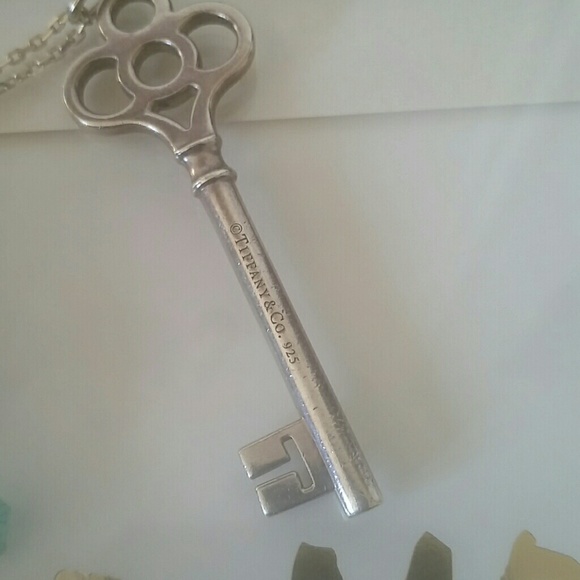 Tiffany  Crown Key Necklace - Picture 2 of 2
