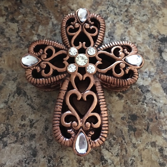 3/$29 Small Cross Jewelry Box set of 2 - Picture 1 of 2
