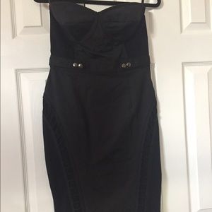 ASOS body con strapless dress