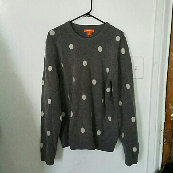 Polka dot sweater