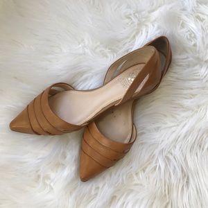Vince Camuto Camel Flats