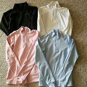 4 Nike Snow Drifit Shirts
