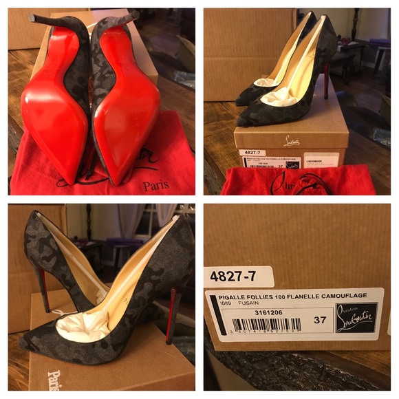 🎉SOLD🎉 NIB Louboutin Camo Pigalle Follies - Picture 4 of 4