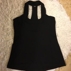 Lulu lemon black work out top