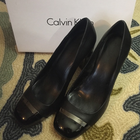 Calvin Klein black heels