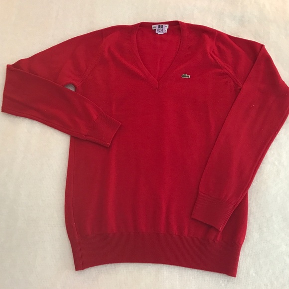 🎄HOLIDAY SALE🎄 Lacoste V-Neck Sweater