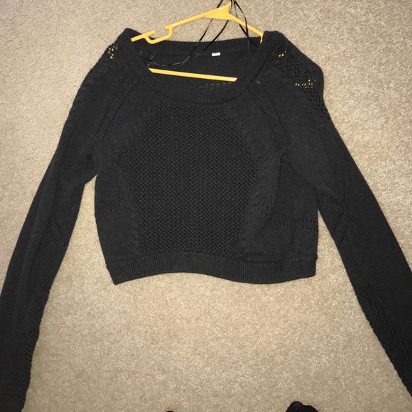 Lululemon grey knit sweater