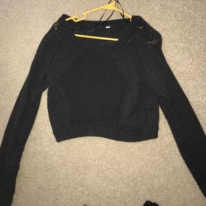 Lululemon grey knit sweater