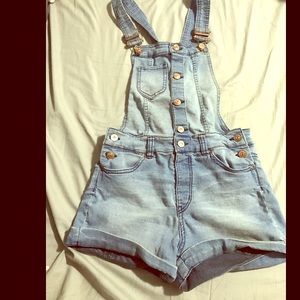 H&M denim overalls