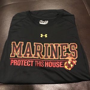 Men's loose heat gear tshirt