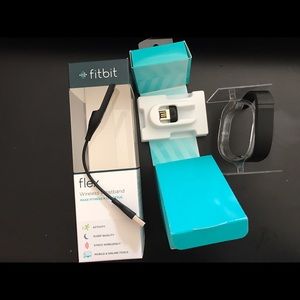 Fitbit Flex, black small; boxed with everything