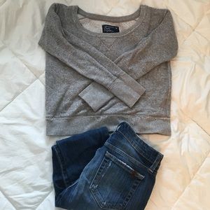 American Eagle 🦅 gray sweatshirt