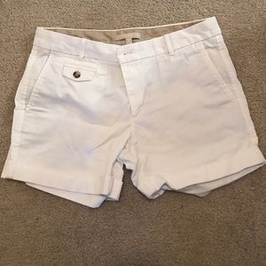 Banana Republic Chino white shorts