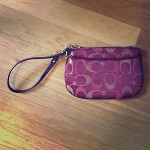 Coach wristlet