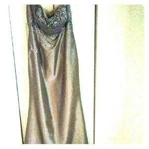 Bronze gown