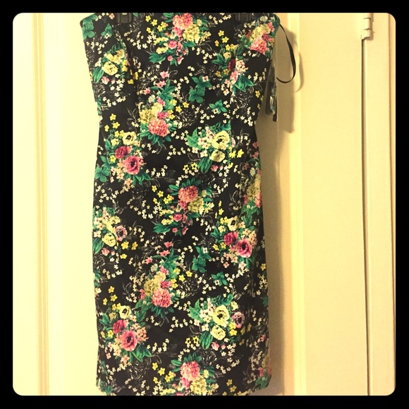 Black Floral Dress