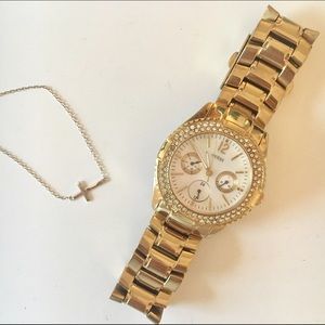 Guess Rhinestone Women's Watch
