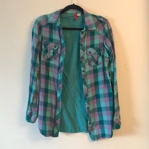 Blue and Purple Flannel