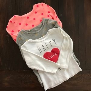 EUC Carter's, OshKosh and Circo Shirts, 2t