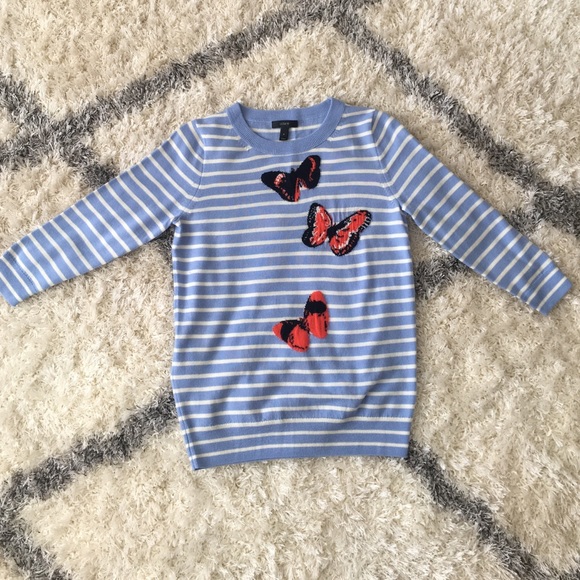 J.Crew Butterfly Sweater