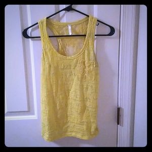 Tank top w/lace back