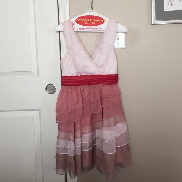 Pink and Red Ruffles Modcloth Dress - Picture 2 of 4