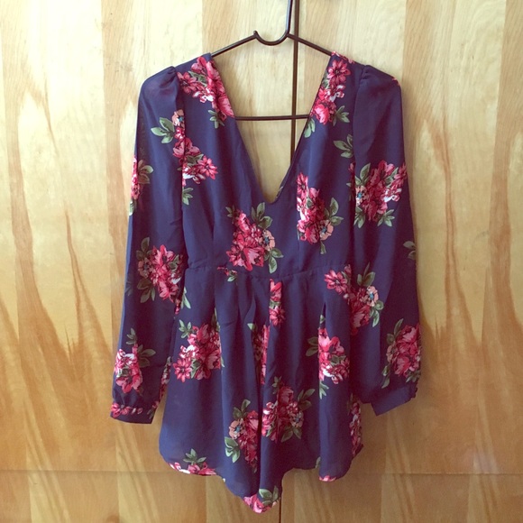 Floral Romper