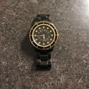 Black Betsey Johnson watch