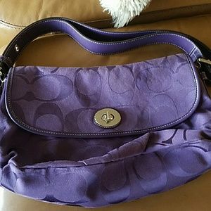 Never used Purple Coach purse