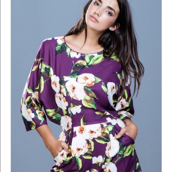 Multi colored romper.