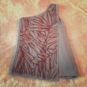 Anne Klein side zip tank top. Never worn. Size 6.