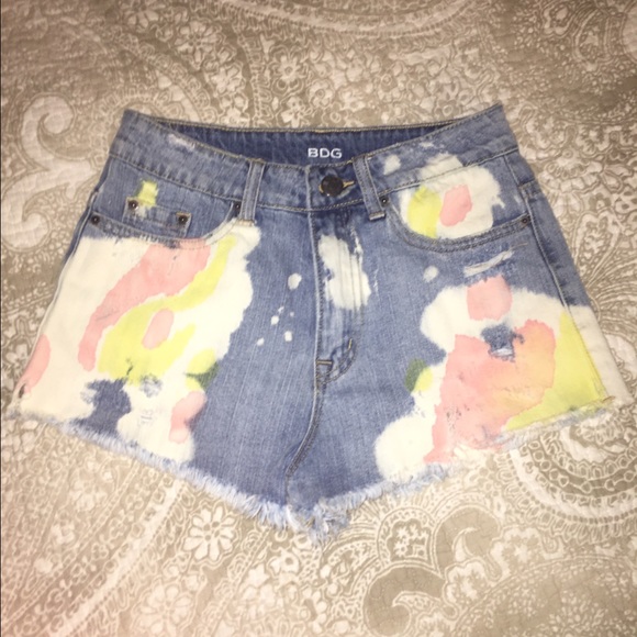 High-waisted BDG shorts