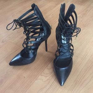 Steve Madden lace up heels