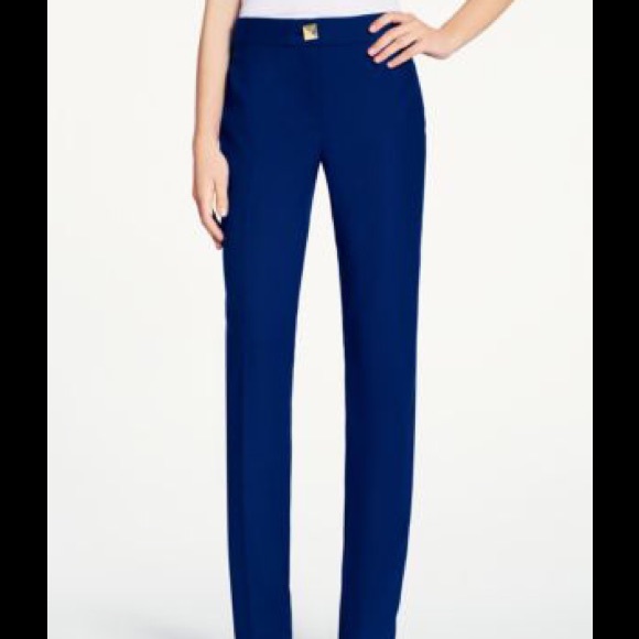 Kate Spade Ali Flared Trouser *NWT* Navy Blue - Picture 1 of 4