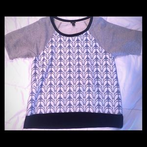 Fun J. Crew sweatshirt top!