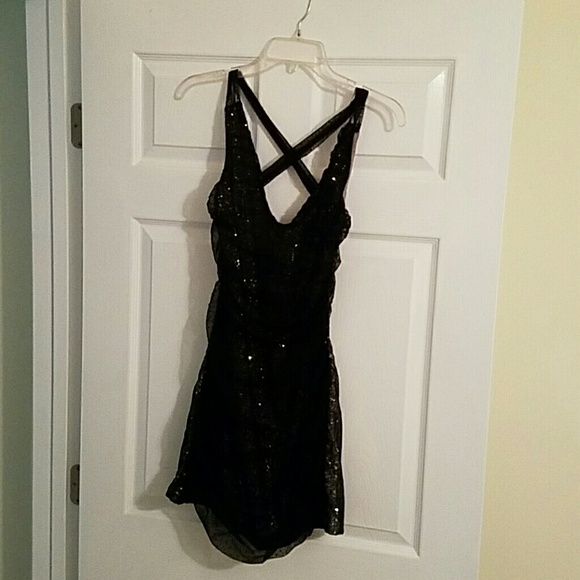 Sequined Cocktail Dress