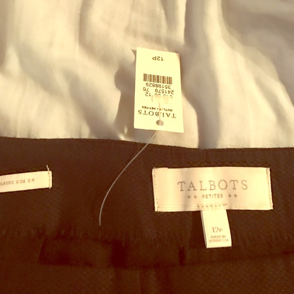 Talbots Black skinny pants
