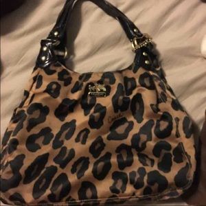 Couch leopard purse..