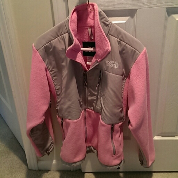 Light pink North Face Jacket