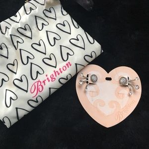 NWT Brighton Penelope earrings silver