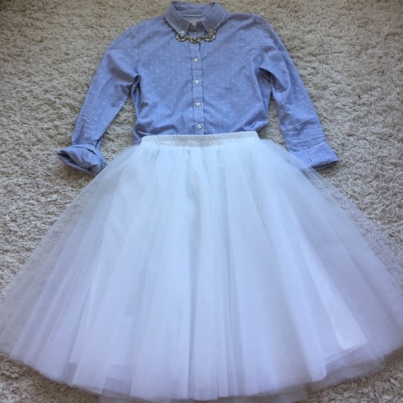 White Tutu skirt