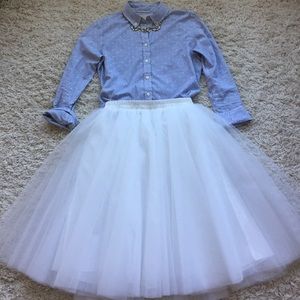 White Tutu skirt