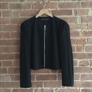 Cropped Black Jacket