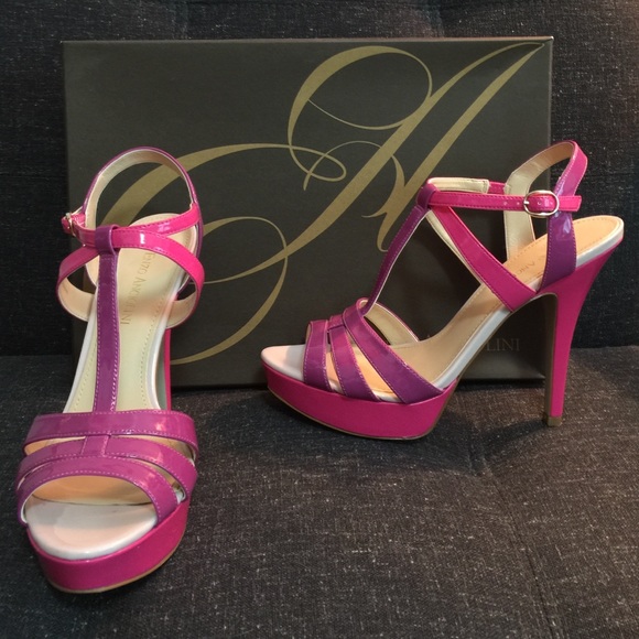 Pretty Pink and Purple Enzo Angiolini Heels