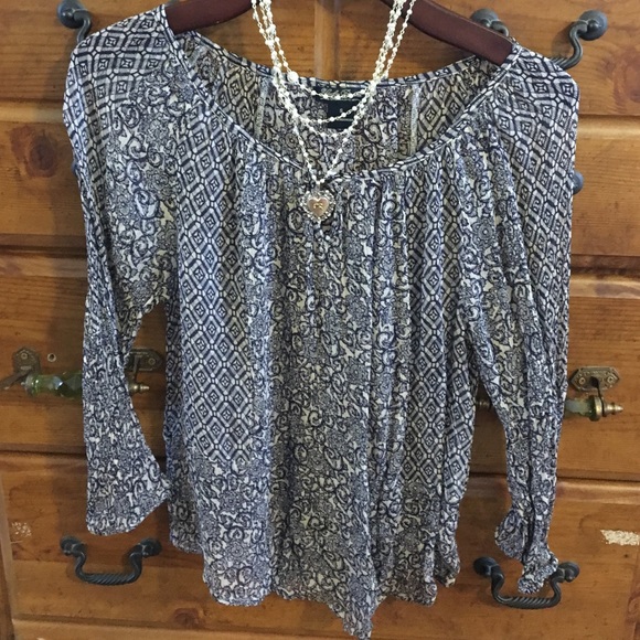 Blouse by Lucky Brand size small