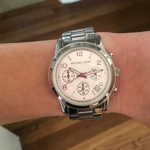 Silver Michael Kors watch