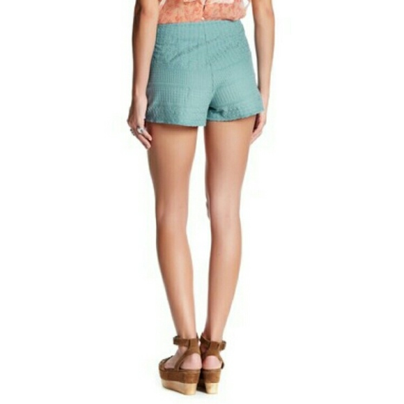 Free People Embroidered Cheeky Shorts - Picture 2 of 3